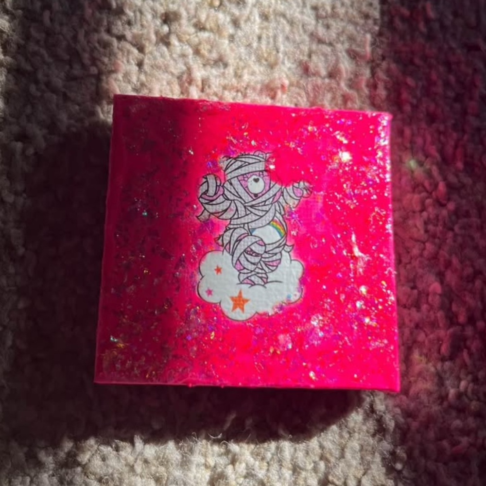 carebear glow in the dark art